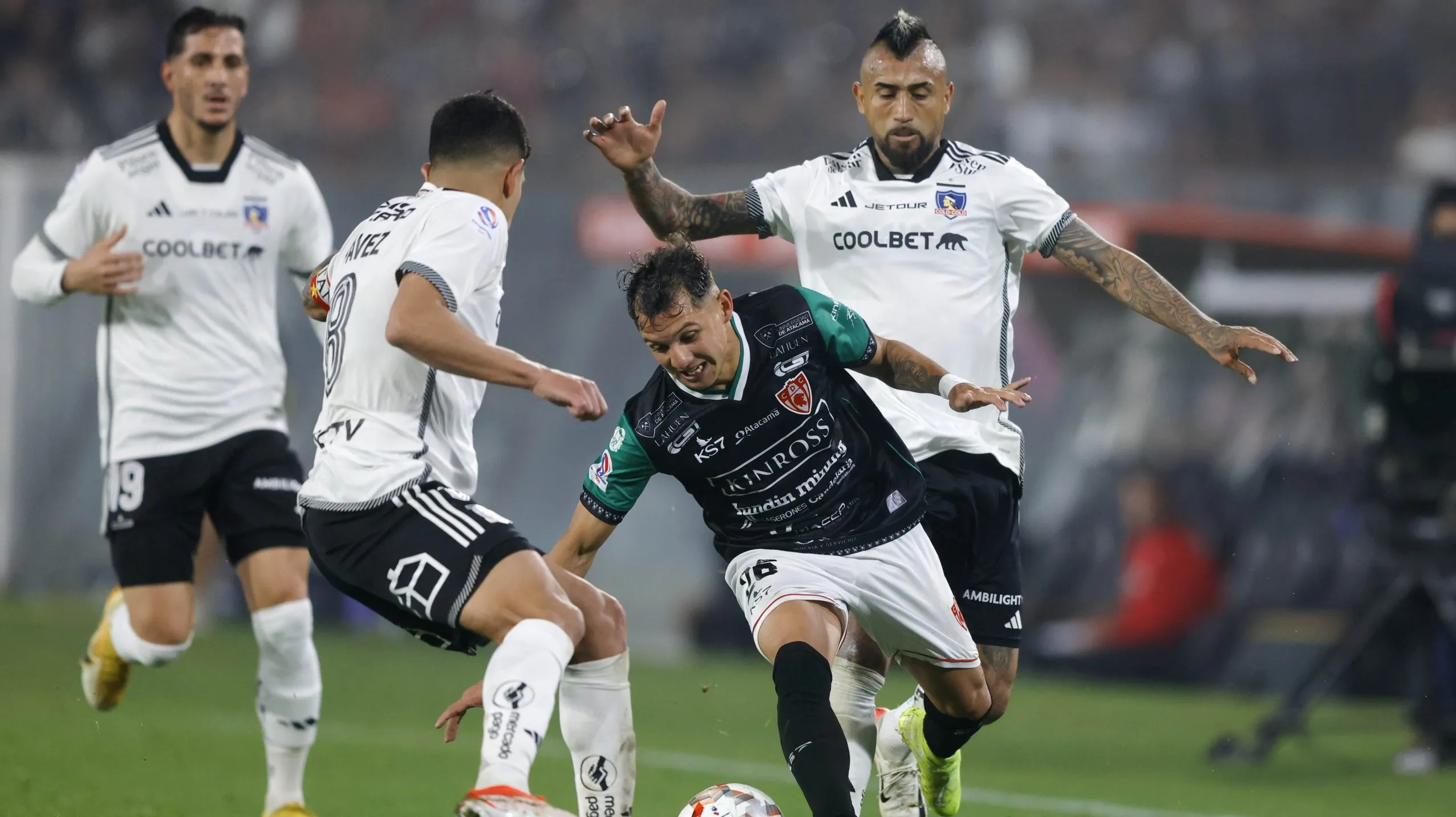 El partido de Colo Colo y Copiapó puede cambiar de sede. Foto: Felipe Zanca /Photosport