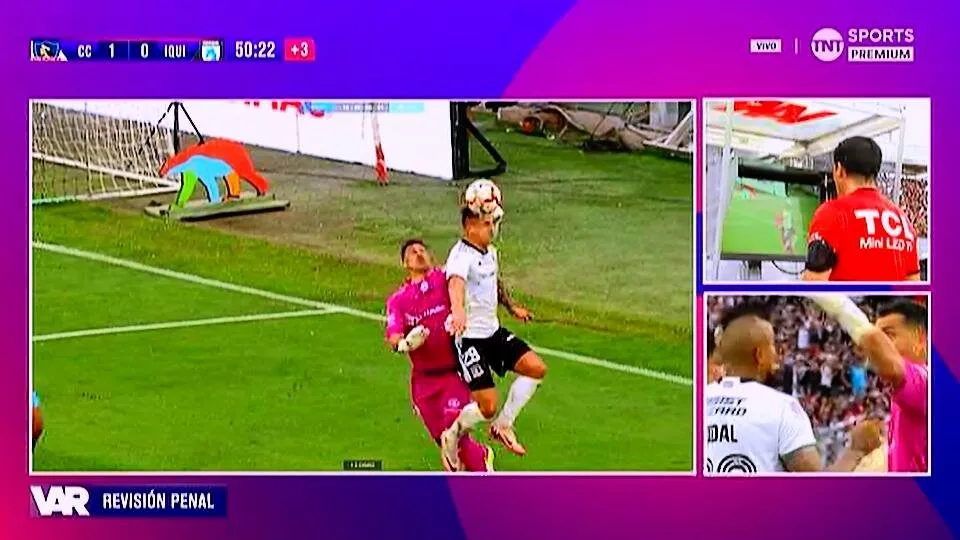 El polémico penal a Paiva.