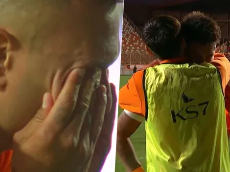 El desconsolado llanto de los jugadores de Cobreloa por el descenso