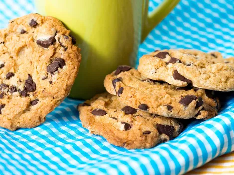 Receta de galletas con chips de chocolate en 35 minutos