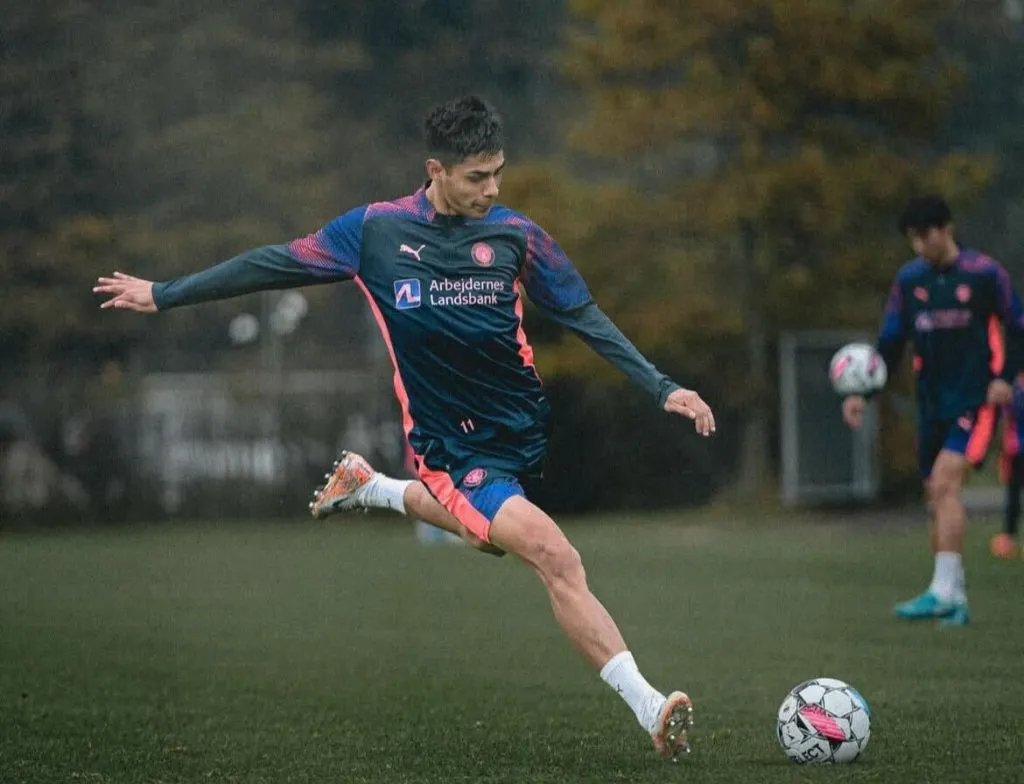 Darío Osorio puede dar el gran salto en Europa. Foto: Instagram.