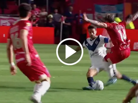 Ex Colo Colo sufre brutal patada en el fútbol argentino