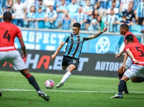 Gremio de Aravena rescata empate ante Flu y sueña con Sudamericana