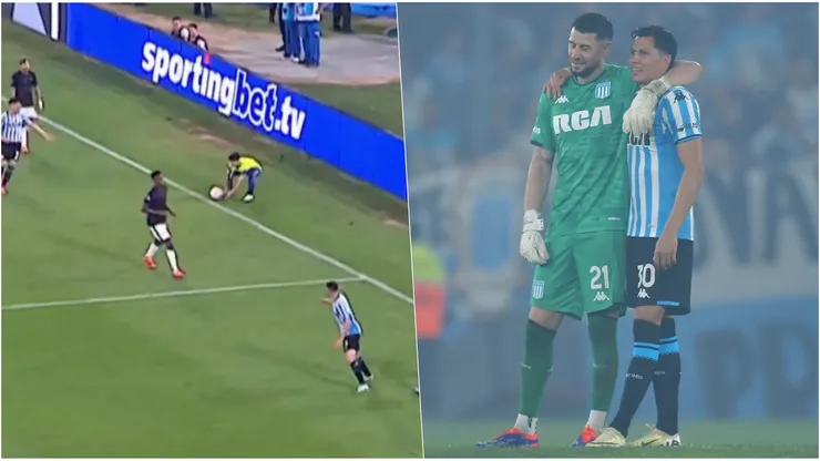 Racing de Gabriel Arias a la Final de Copa Sudamericana gracias a un pasapelotas.