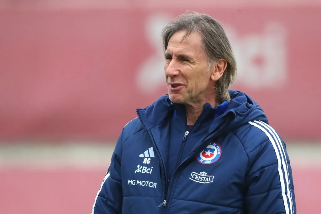 Ricardo Gareca se juega buena parte de su proceso en esta fecha con la Roja. Foto: Jonnathan Oyarzun/Photosport