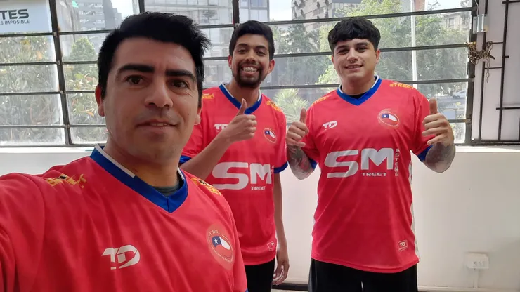 Chile comienza a participar en el fútbol street 3vs3 de Letonia