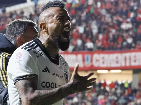 Vidal elige las mayores alegrías en su regreso a Colo Colo