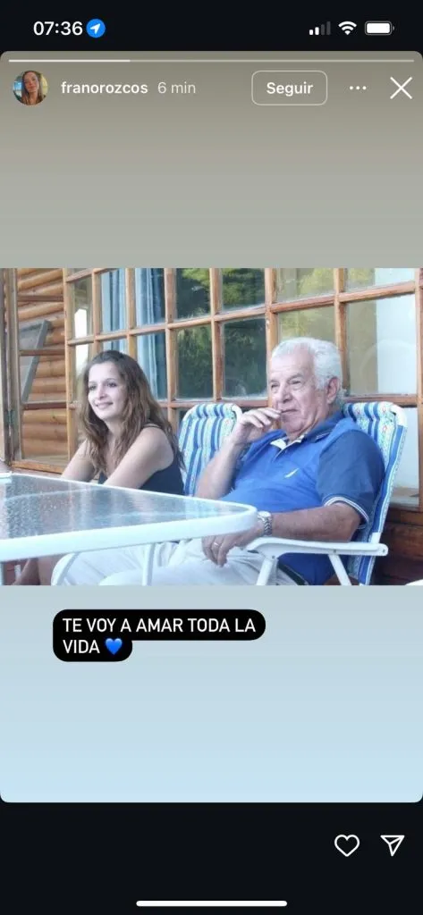 La despedida de la nieta del Doctor Orozco.