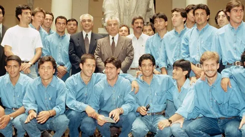 René Orozco, histórico presidente de la U que falleció a los 94 años.