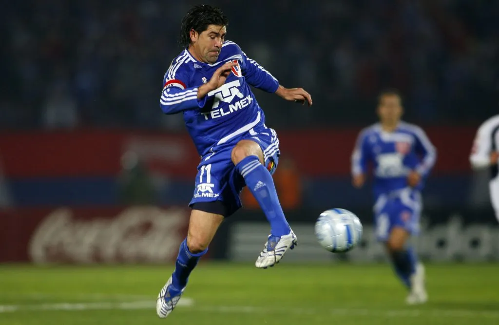 Marcelo Salas en acción en Universidad de Chile. (Foto: Andrés Piña | Photosport).