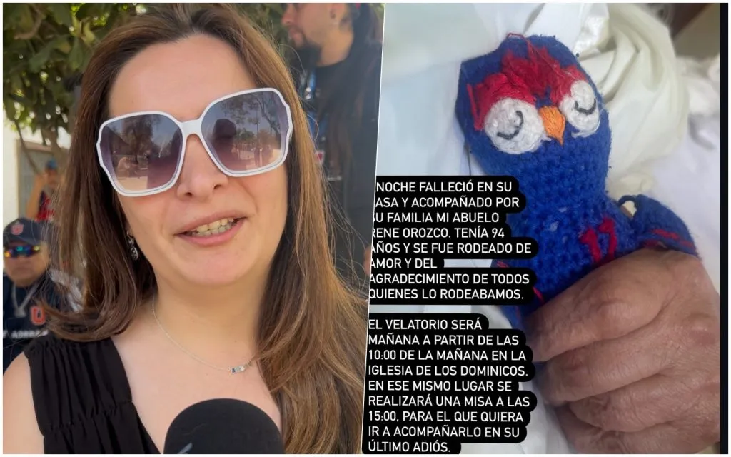 Francisca Orozco cuenta la historia del peluche del Doctor Orozco. Foto: Redgol / Instagram.