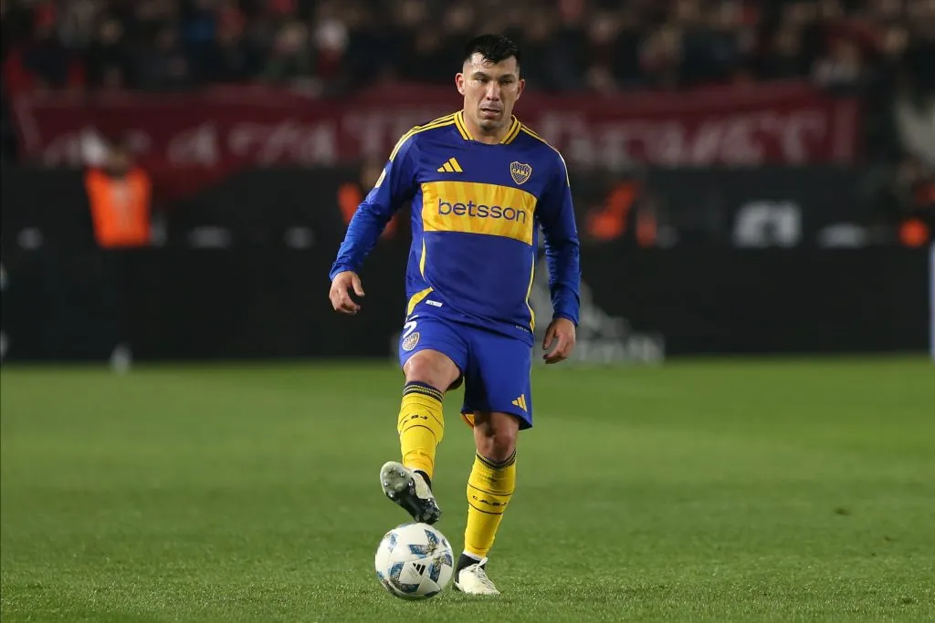Medel no ha tenido mucha continuidad en Boca. Imagen: Getty.
