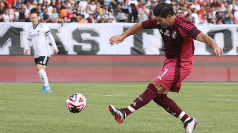 Marcelo Salas demostró su categoría en el Duelo de Leyendas.