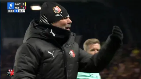 Sampaoli, más abrigado que hijo único, sumó una nueva roja en la Ligue 1