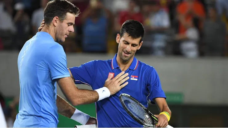 Leyendas del tenis internacional.