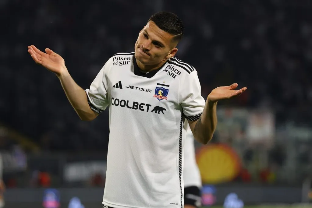 Lucas Cepeda fue campeón con Colo Colo en su primer año. Imagen: Photosport.
