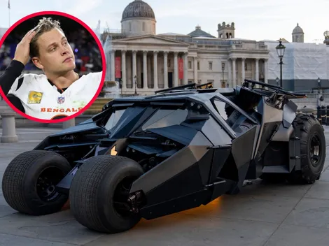 Estrella de la NFL se transforma en Batman con su propio Batimóvil