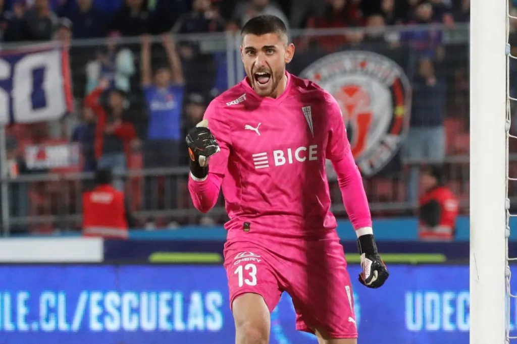 Thomas Gillier, el futuro del arco en Universidad Católica (Photosport)