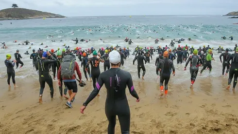 Los hermanos Moya ganaron el Triatlón de Zapallar 2024