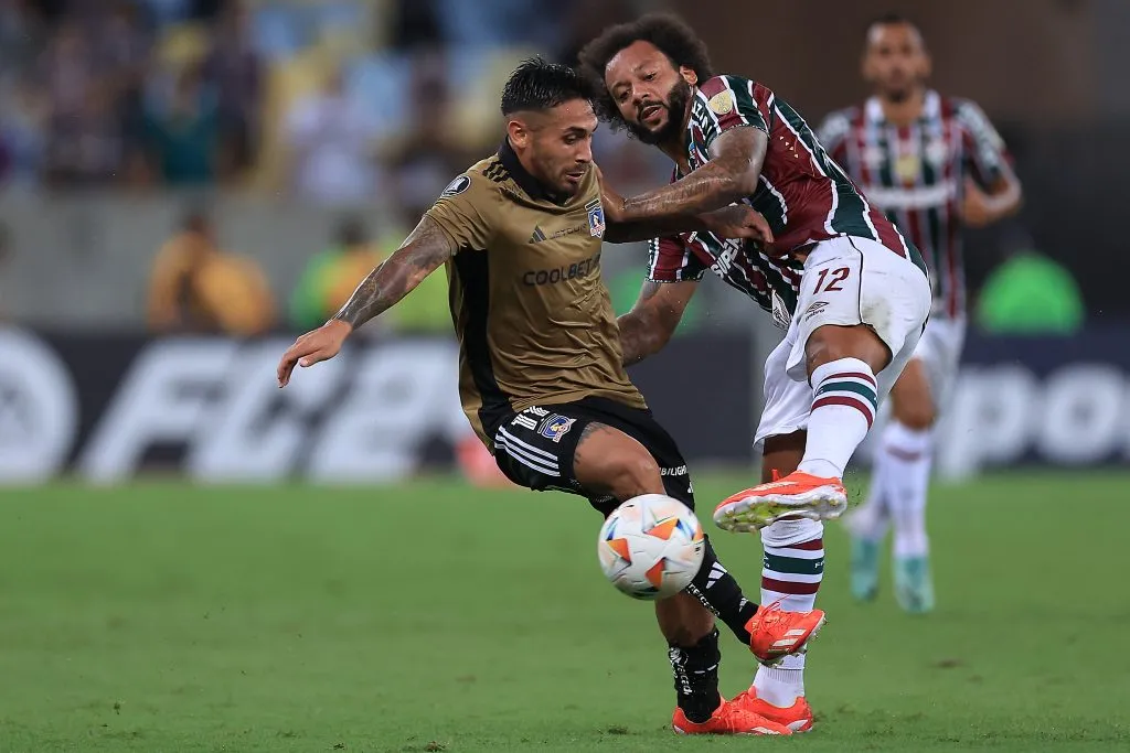 Marcelo enfrentó a Colo Colo en la última Copa Libertadores. Imagen: Getty.