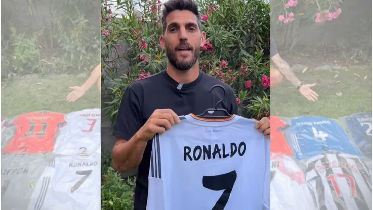 El delantero adelantó la única camiseta que no rematará.