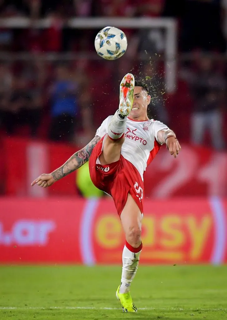 Rodrigo Echeverría tiene contrato hasta el 2026 con Huracán (Getty Images)