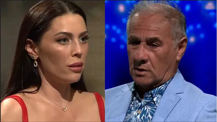 La panelista se refirió a los dichos de su ex suegro.