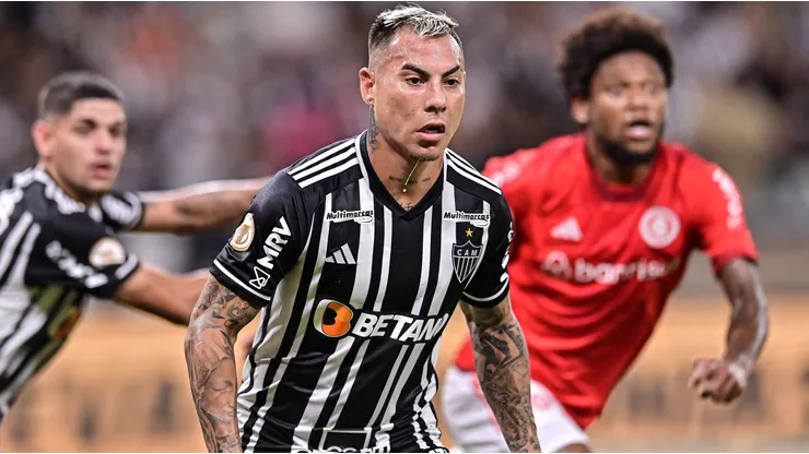 Eduardo Vargas culminó su etapa con Atlético Mineiro.