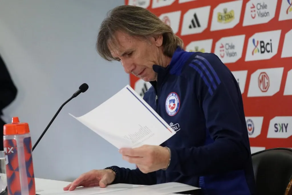 Ricardo Gareca tiene mucho trabajo con La Roja. Imgen: Photosport.