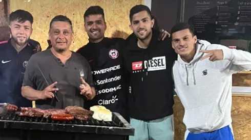 Lucas Cepeda pasa sus días compartiendo con varios jugadores que conoció en el Decano.