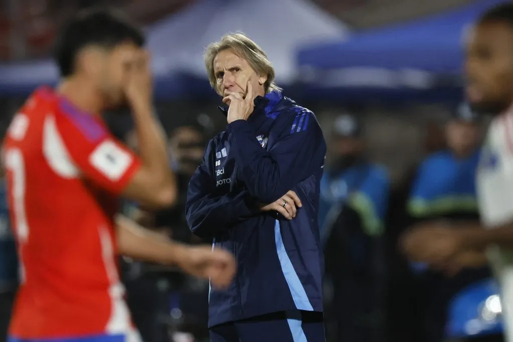 Ricardo Gareca verá a la Sub 20 ante Qatar. Imagen: Photosport.