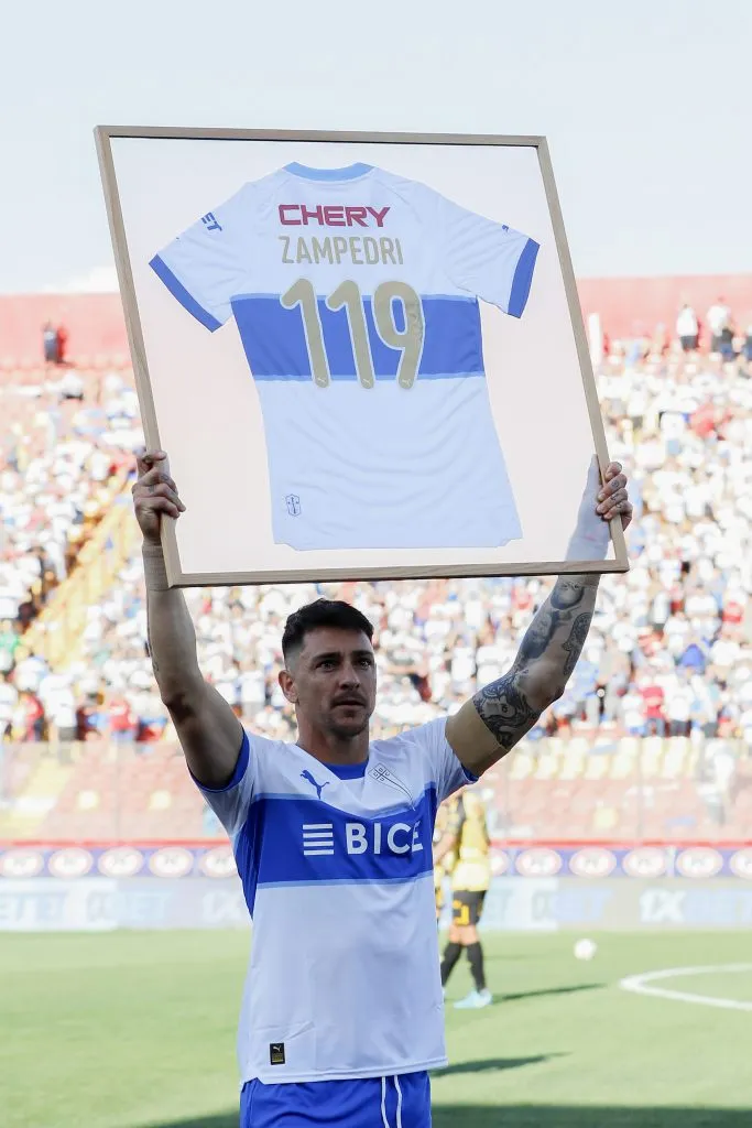 Fernando Zampedri es el goleador histórico de la UC | Photosport