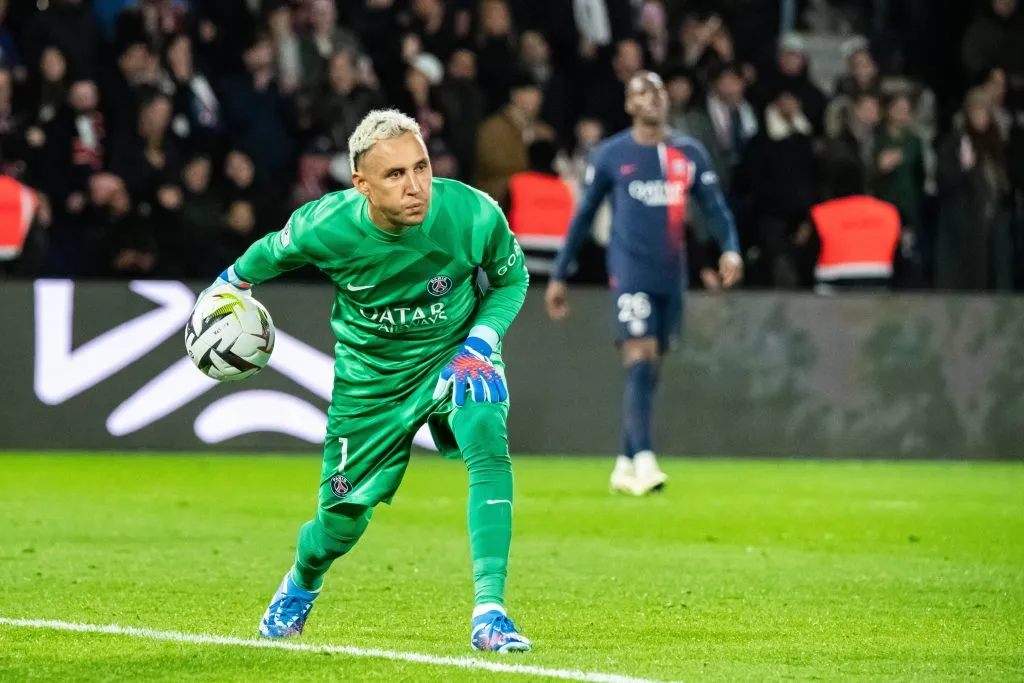 Keylor Navas Paris SG FOOTBALL : Paris Saint Germain x Lille OSC – Ligue 1 – JournÃ e 21 – 10/02/2024 BaptisteAutissier/Panoramic PUBLICATIONxNOTxINxFRAxBEL