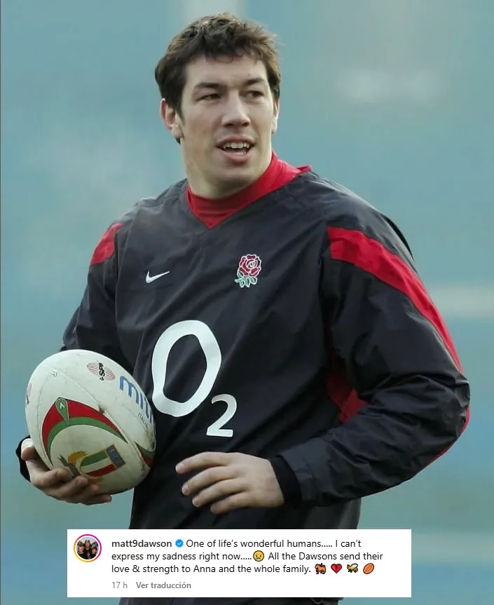 Publicación de Matt Dawson en Instagram
