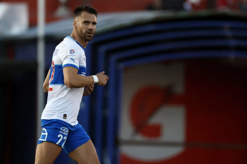 Gary Kagelmacher jugó 63 partidos en Universidad Católica: anotó cuatro goles. (Andres Pina/Photosport).