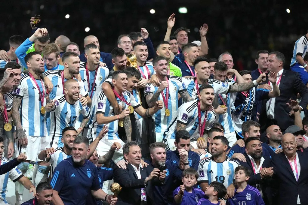 Argentina fue el último campeón del mundo.
