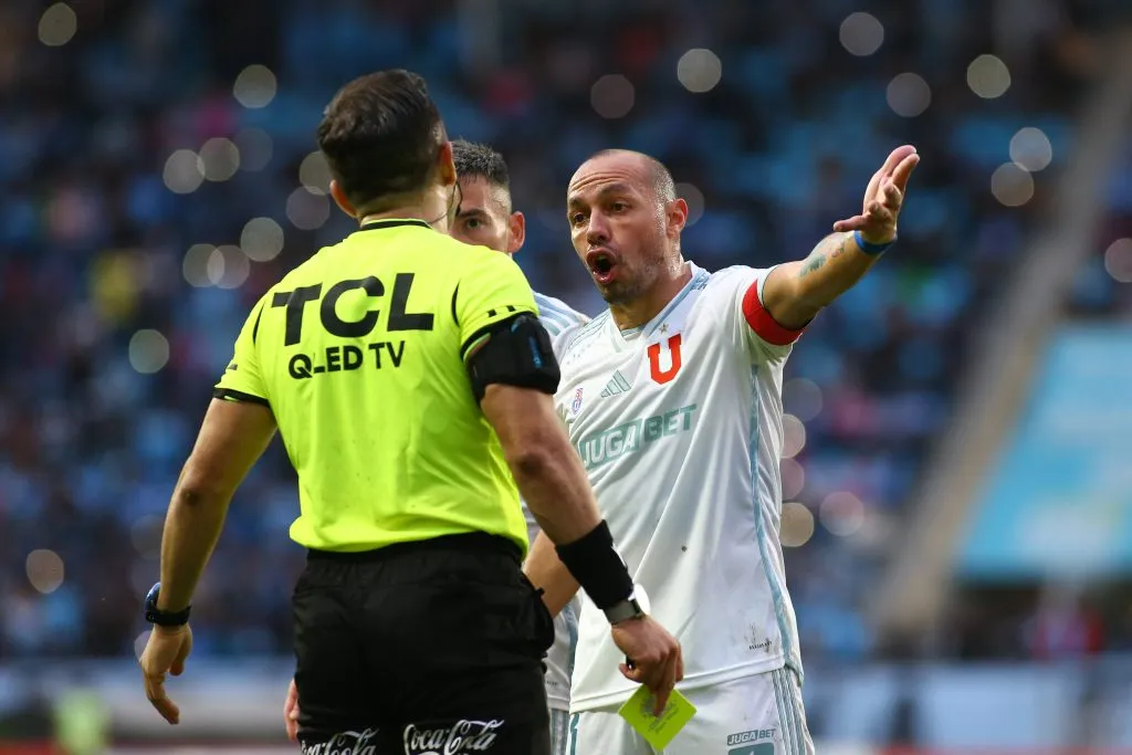 Marcelo Díaz proyecta su carrera luego de U de Chile: será entrenador. Foto: Alex Diaz/Photosport