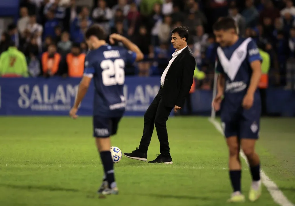 Gustavo Quinteros quedó molesto tras perder la Copa Argentina en Vélez