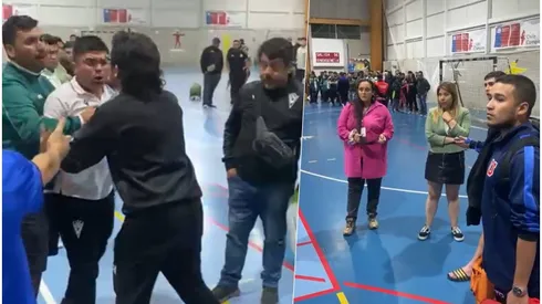 Un video en redes sociales muestra cómo la gente de Wanderers sacó a los jugadores de la U.