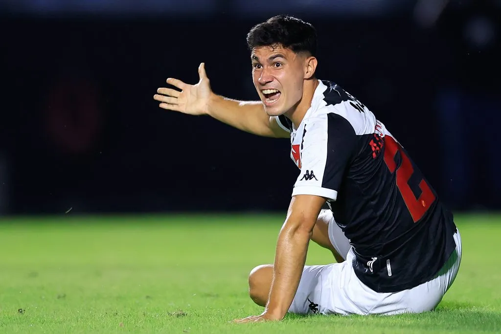 Galdames no se ganó la titularidad en Vasco da Gama. Imagen: Getty.