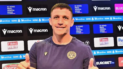 Alexis tiene todo listo para por fin debutar en Udinese.