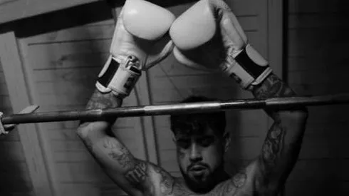 Pelea de boxeo Julianno Sosa.