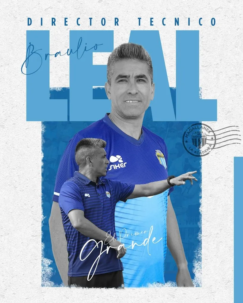Braulio Leal nuevo DT de Magallanes. / Foto: Magallanes.