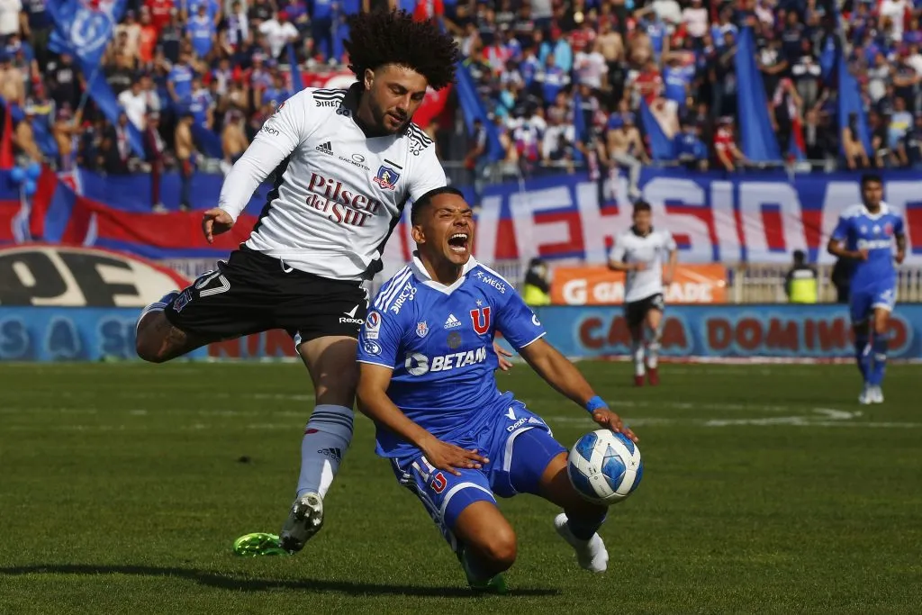 Cristián Palacios fue ofrecido a Colo Colo, los albos evalúa tocarle la oreja a la U. Foto: Jonnathan Oyarzun/Photosport