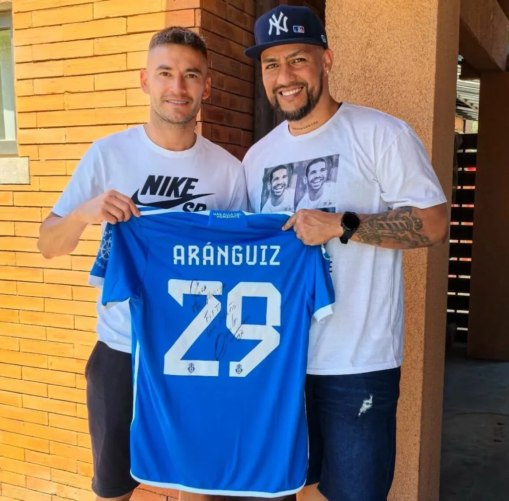 Un gran recuerdo para su amigo. Foto: @aleone50cent