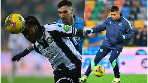 Alexis Sánchez reapareció en Udinese, pero no jugó.