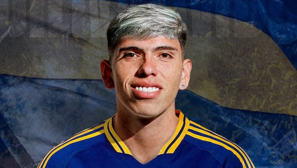 Carlos Palacios ya es nuevo jugador de Boca Juniors para el 2025