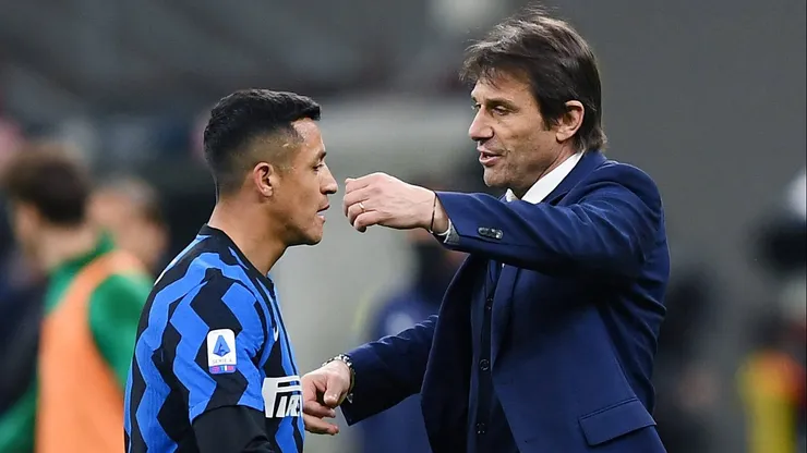 Conte recordó los mejores momentos con Alexis