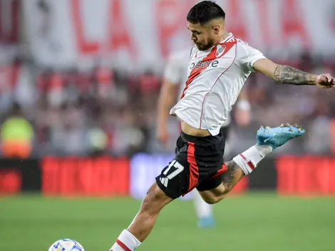 Orín de can: Paulo Díaz se lesiona en el calentamiento de River