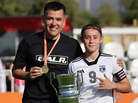 Emotiva dedicatoria de Muñoz a su hija campeona en Colo Colo